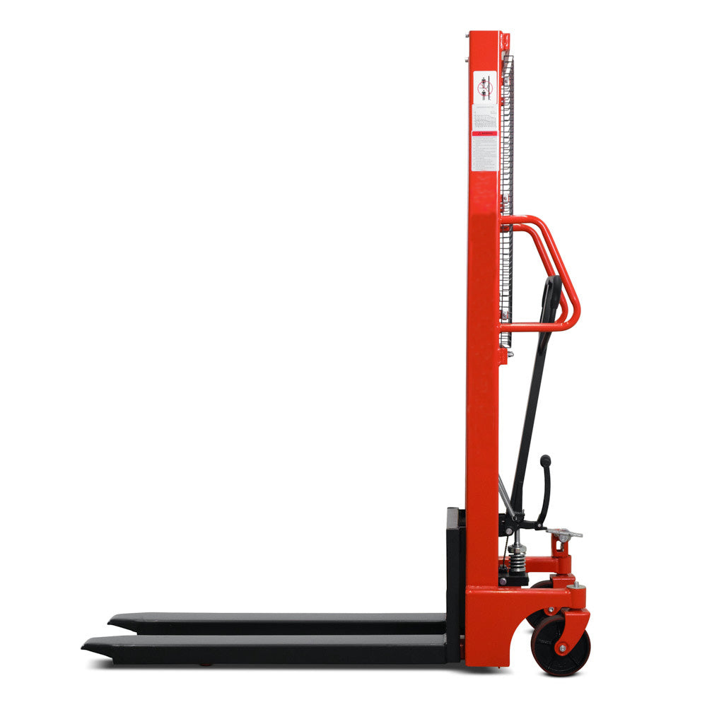 Skubbestabler med manuelt løft