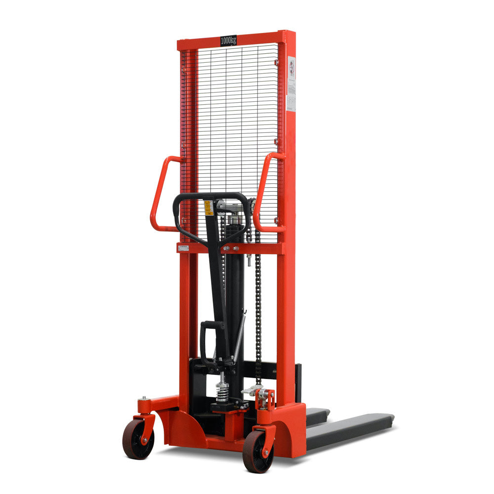 Skubbestabler med manuelt løft