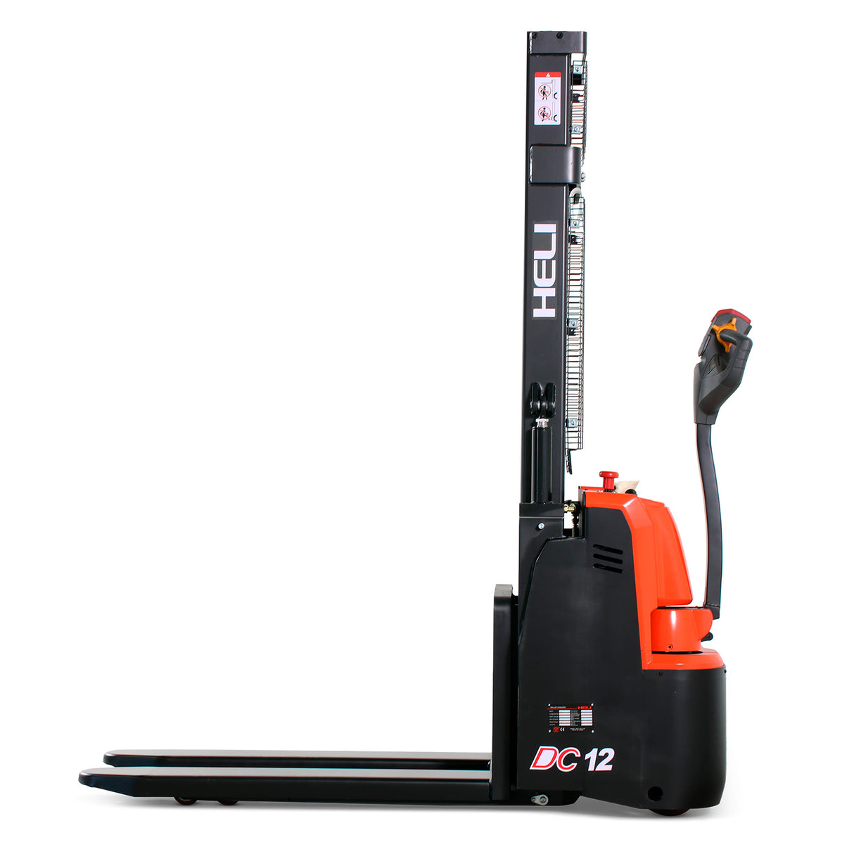 Heli elektrisk stabler - Duplex mast - 1200 kg - 3000 mm - PU Hjul