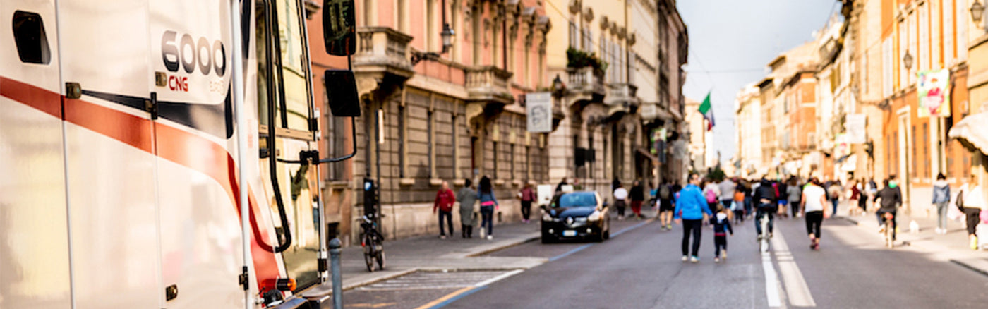 Dulevo street sweeper