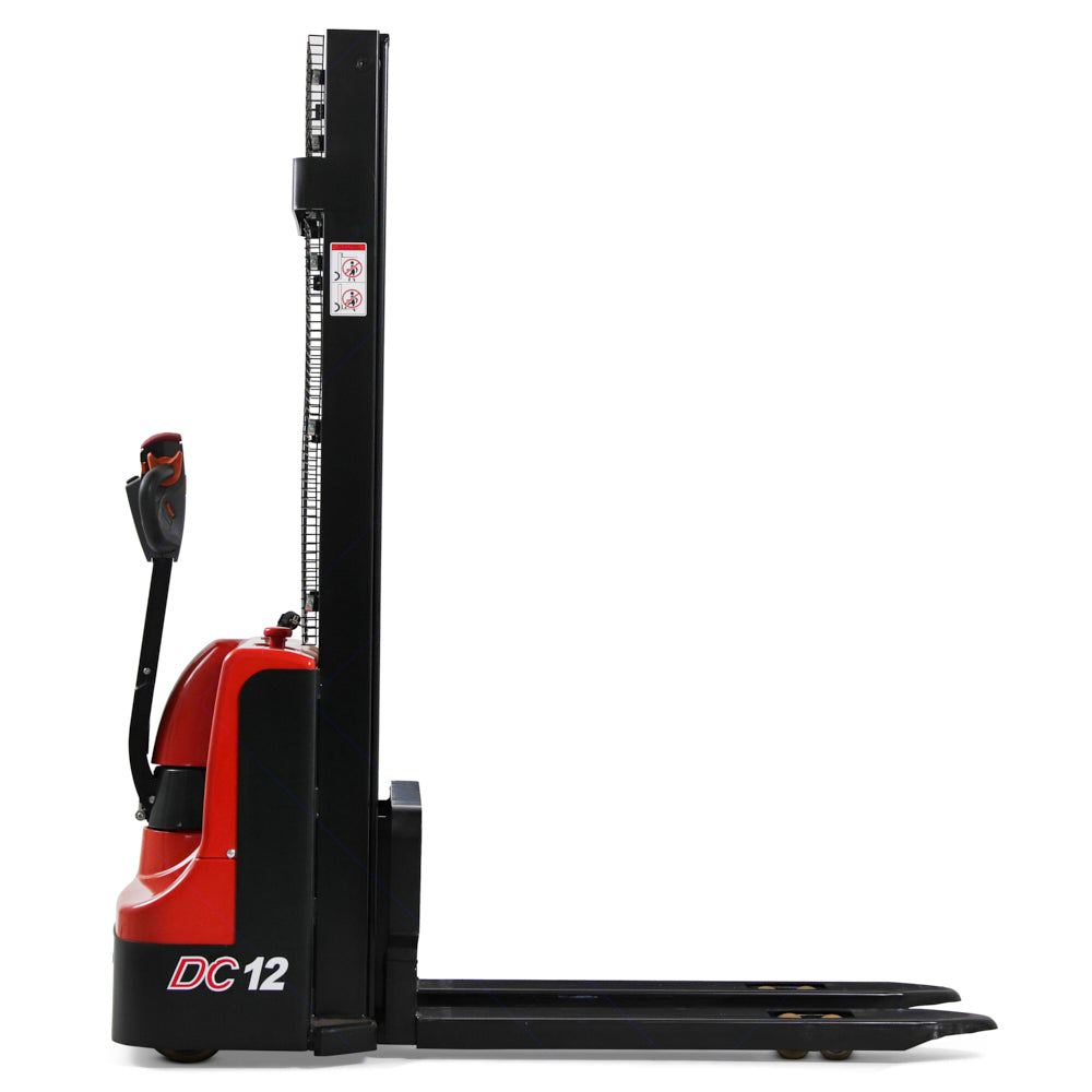 Heli elektrisk stabler - 1200 kg - AGM batteri - PU Hjul