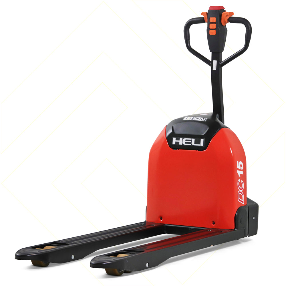 Heli Elektrisk palleløfter - 1150x150 mm - 1500 kg - Boogie PU