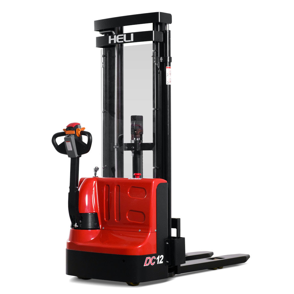 Heli CDD12J Li-ion elektrisk stabler, 1200 kg, 3500 mm løftehøjde
